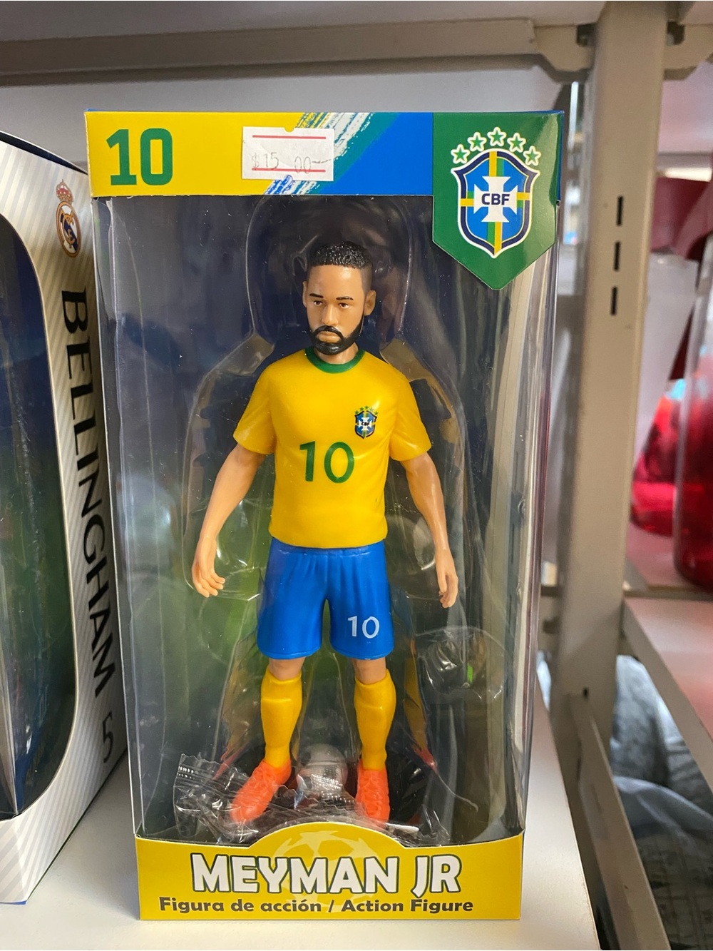 Meyman Jr Brazil Soccer Action Figure